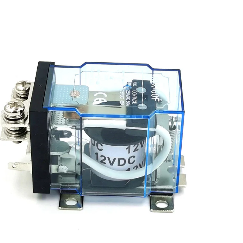 Jqx - 60f / 1z High-power 60th Relay 12v 24V 220V Bumper Car Will Electric Current 40f - 58f - 63f