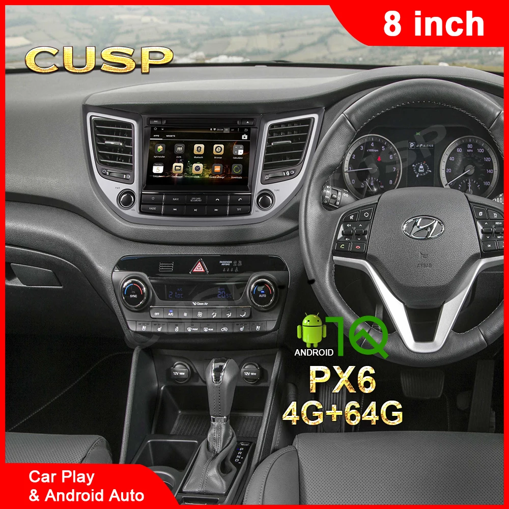 

CAR GPS RADIO ANDROID CAR GPS FOR HYUNDAI TUCSON 2016- RHD CAR DVD CUSP CAR STEREO ANDROID 4G+64G Car Multimedia NAVI CAR PLAY