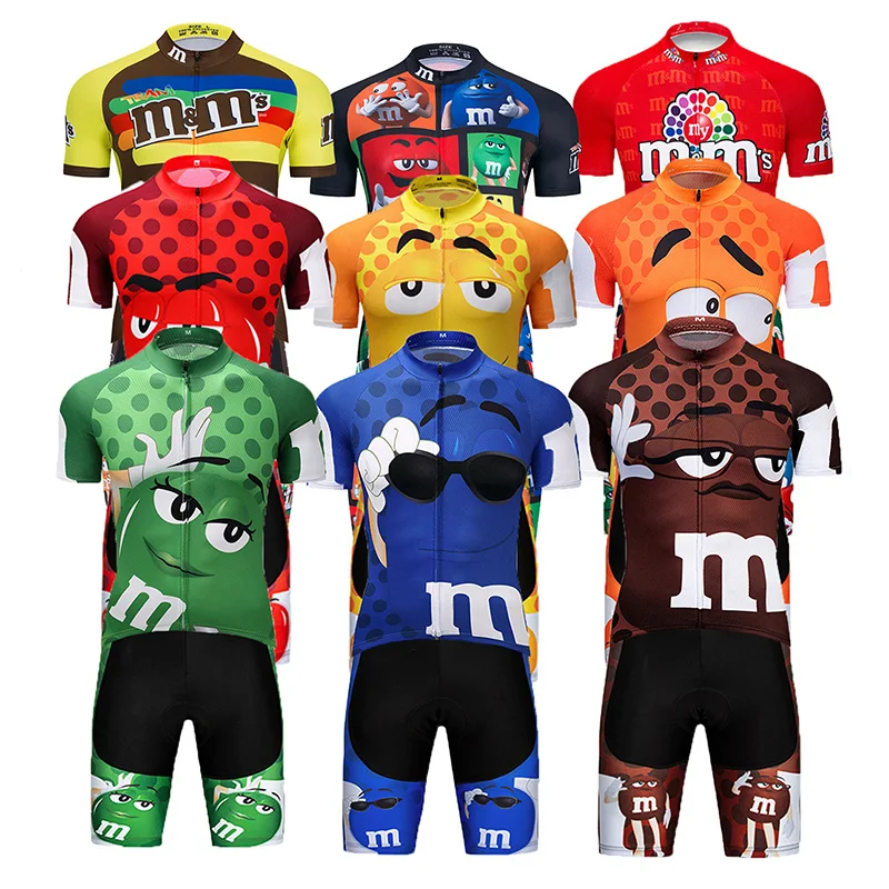 Crossrider 2024 Funny Cycling Jersey MTB Mountain bike Clothing Mens Short Cycling Set Bicycle Wear Clothes Maillot Culotte Suit