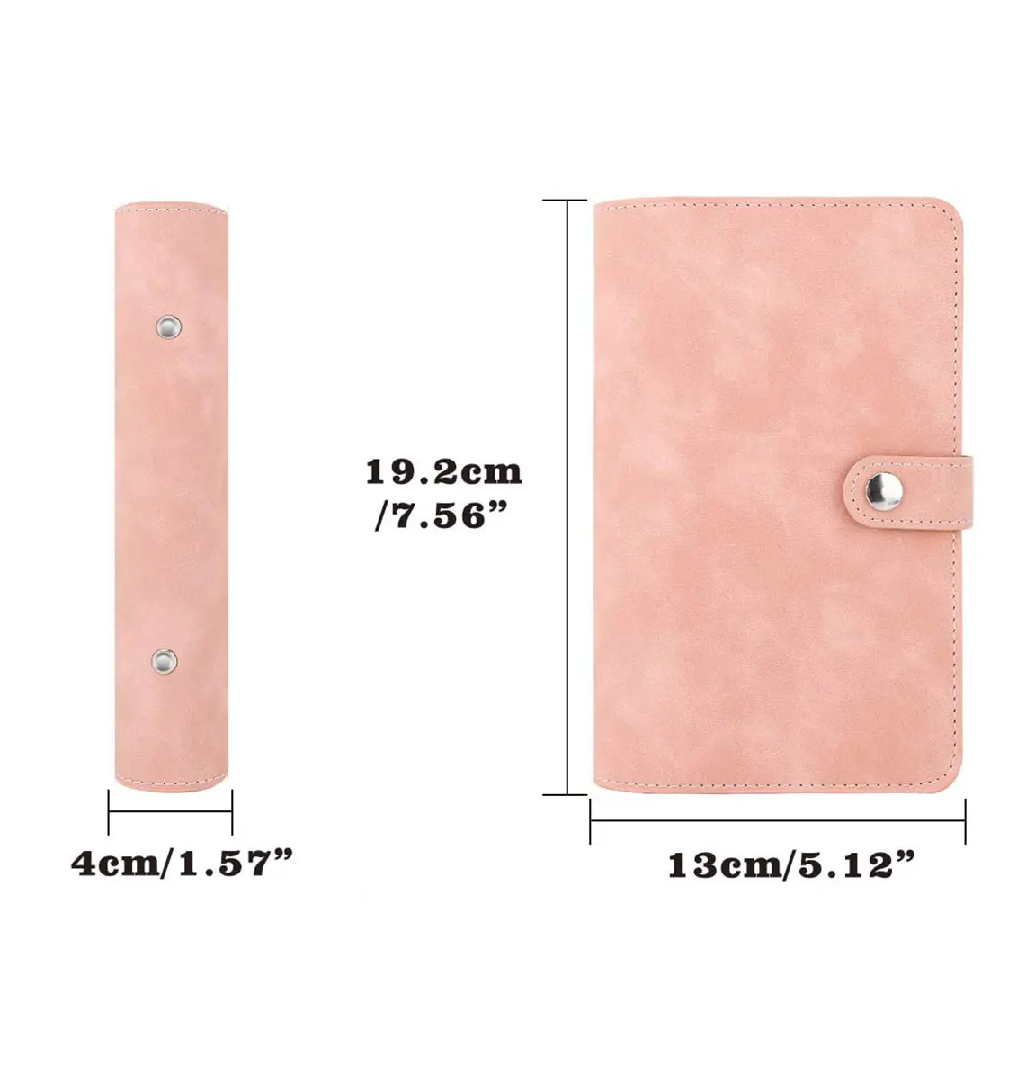 A6 Convenient And Practical 6-hole Loose Leaf Notebook Planner\'s Binder Diary Diary Ring Binder Kawaii School Supplies