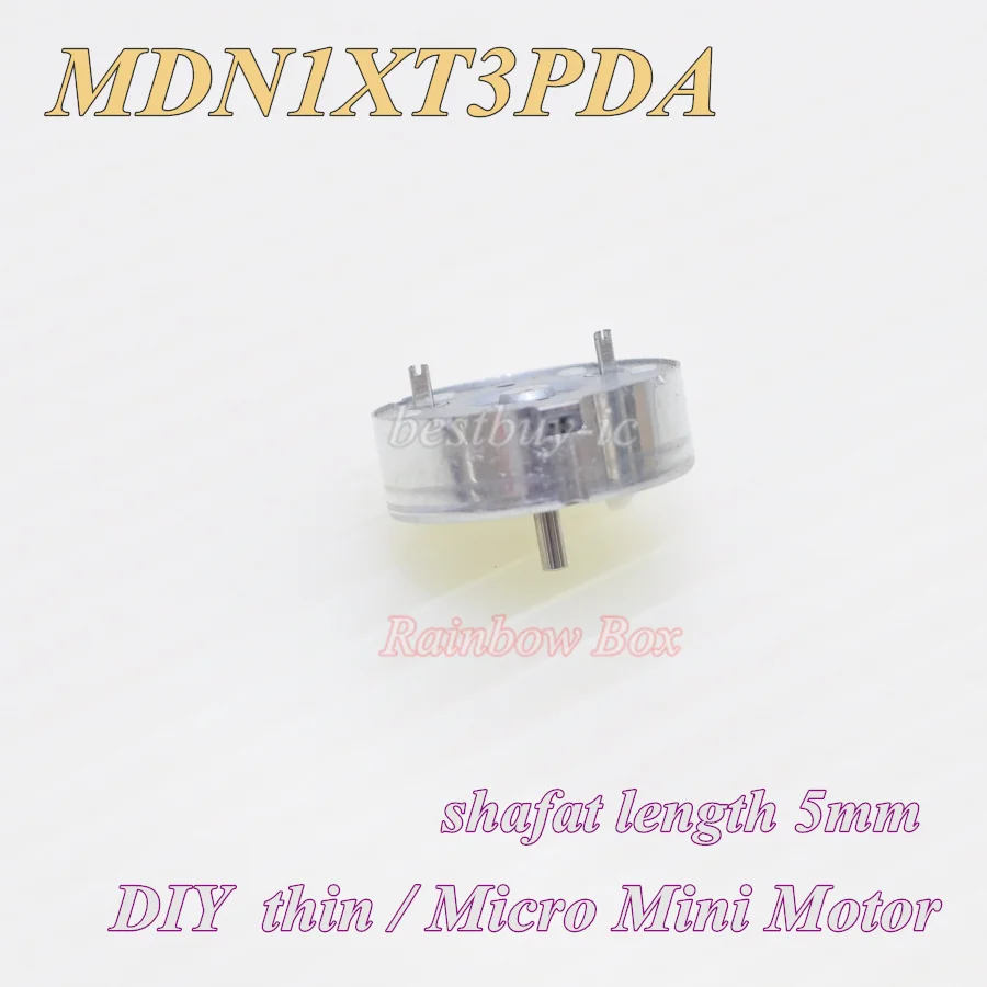 DIY Thin Micro Mini ความยาวเพลามอเตอร์มอเตอร์5Mm MDN1XT3PDA มอเตอร์400มอเตอร์ชุด
