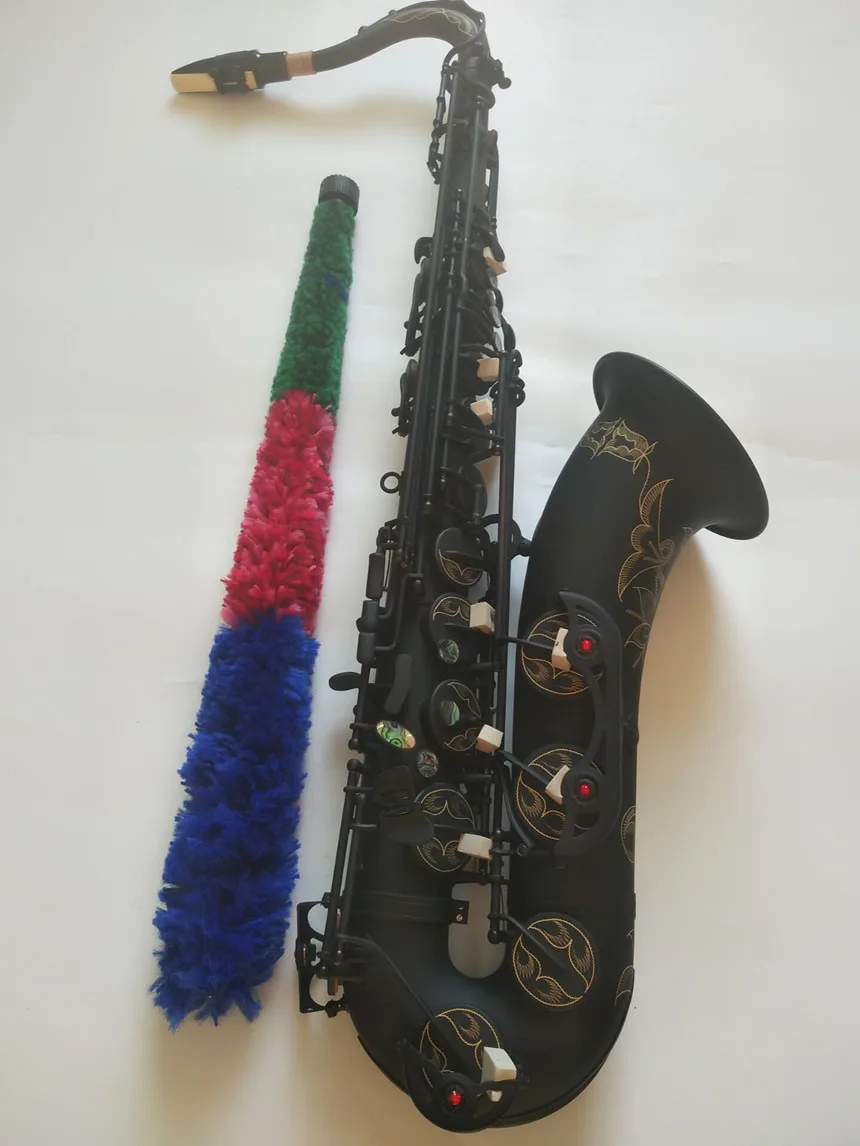 

Tenor saxophone Japan T-902 High-quality Matt Black Musical instrument professional playing Tenor Sax With Case Free shipping