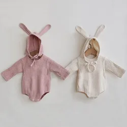 Cute Baby Girl Clothes Summer Newborn Baby Clothing For Girls Long Sleeve Kids Boys Jumpsuit Knit Baby Girls Rompers Spring