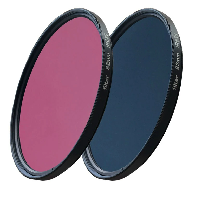 RYH 52-82mm Ir680 Ir720 Ir760 Ir850 Ir950 Infrared Infra-red Ir Filter 720nm Fun Artistic Photography Camera Lens Filter