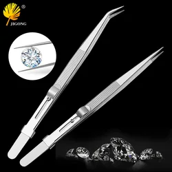 Professional stainless steel high quality jewelry tweezers for DIY diamond gem jewelry Jeweler's jewelry making tools