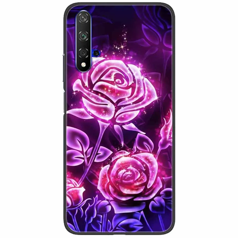 For Realme X3 SuperZoom Case Painted Black Silicone Soft TPU Phone Cover for OPPO RealmeX3 SuperZoom Cases Funda RMX2086 6.6\'\'