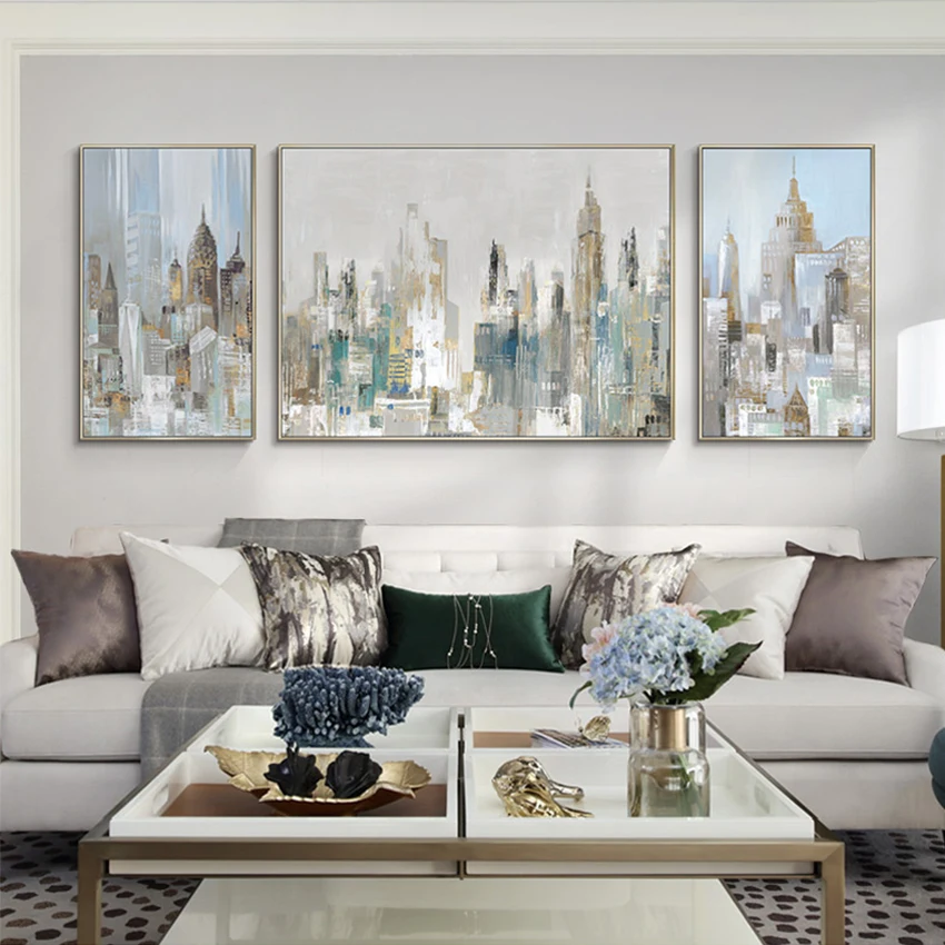 

Unframe Building Design Decoration, Modern Abstract, New Arrival, Handmade Artwork on Canvas, Wall Hangings, Home Decor Gift