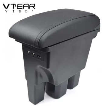 Vtear Car Armrest USB Storage Box Center Console Arm Rest Car-styling Interior Decoration Accessories For Suzuki Jimny 2019/2020