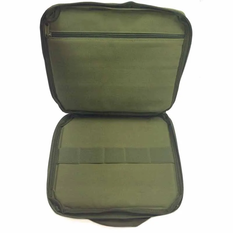 Carry tático Gun Hand Bag Pouch Airsoft Pistol Capa estojo Militar Revólver portador macio Proteja exterior Caça Acessórios