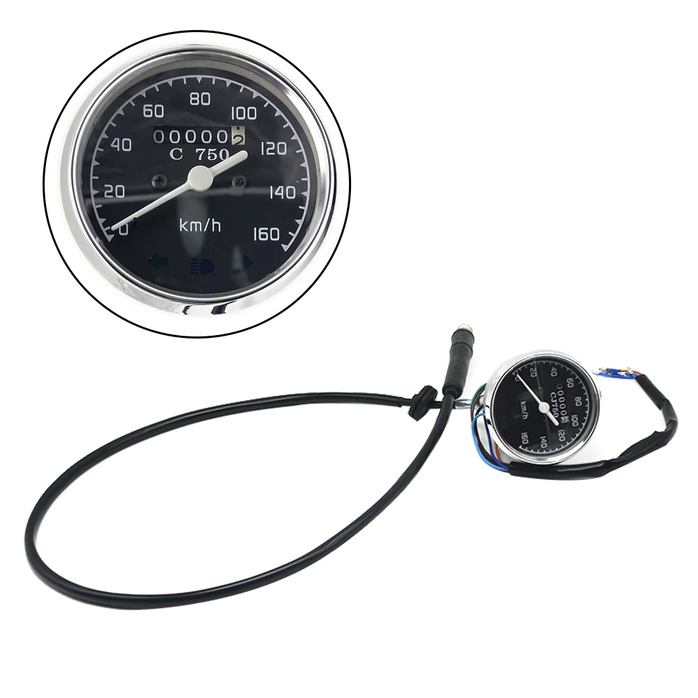 SCL MOTOS New 120/Km 160/km Ural CJ-K 750 Motorcycle Speedometer with Headlight Turn Light For Bmw R1 R12 R50 R71 M72 Moto Parts