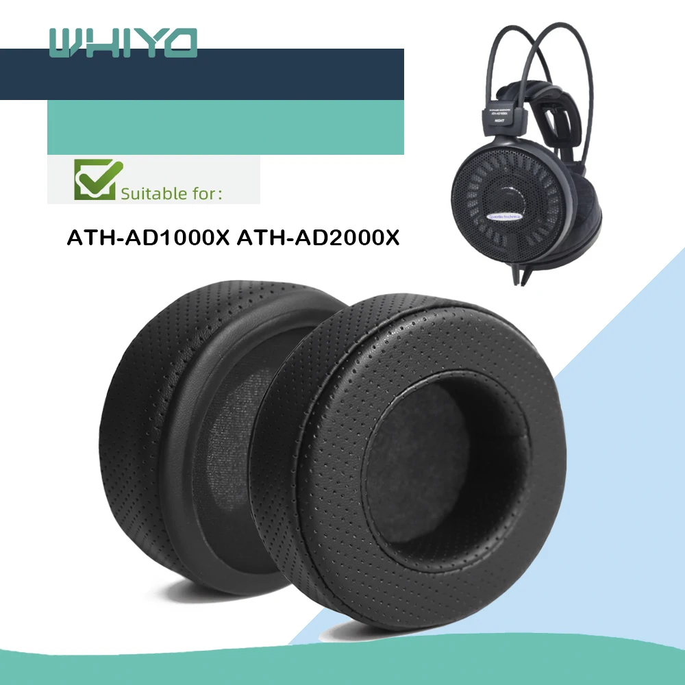 

Whiyo Replacement Ear Pads for ATH-AD1000X ATH-AD2000X AD 1000X 2000X Headphones Cushion Sleeve Velvet Earpad Cups Earmuffes