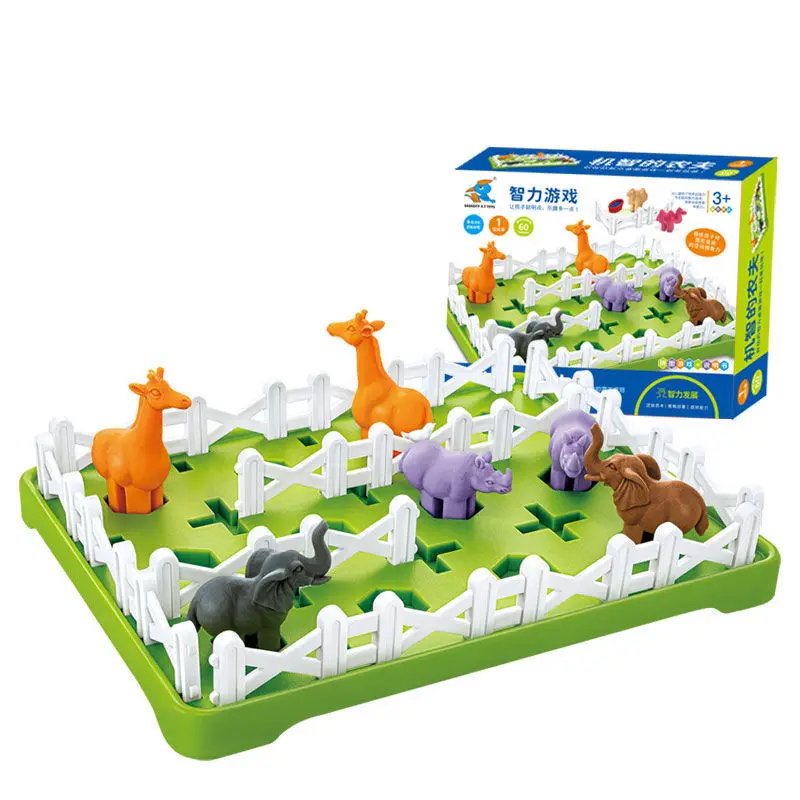 Children Early Education Toy Smart Farmer Table Game Thinking Focus Toys Kids Family Logic Board Game