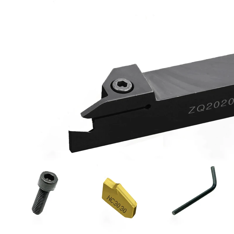 Q.Grt ZQ1616/2020/2525R/L الخارجية الحز أداة مخرطة بالقطع قطع الأدوات المعدنية إدراج الحز ل SP200/300