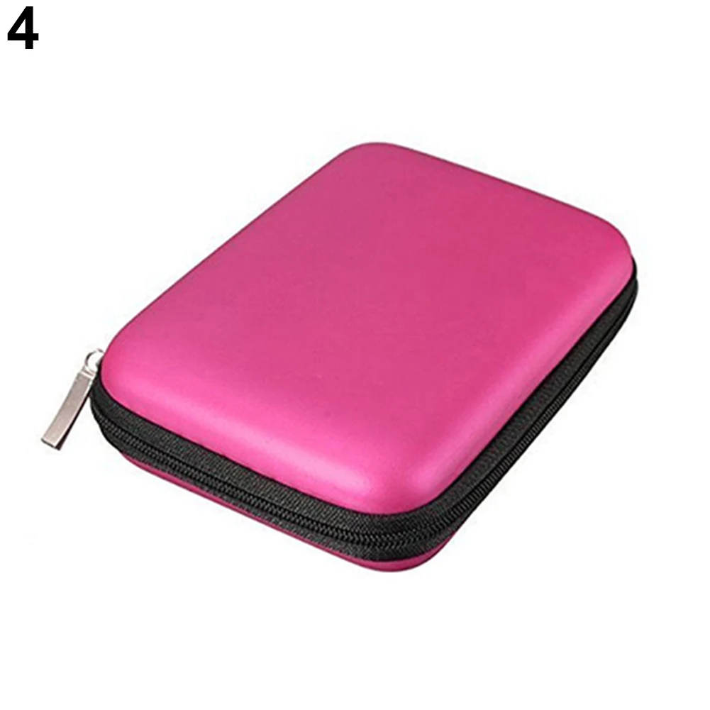 Portable Mini bag Protector Case Cover Pouch for 2.5 Inch USB External HDD Hard Disk Drive Earphones Cable