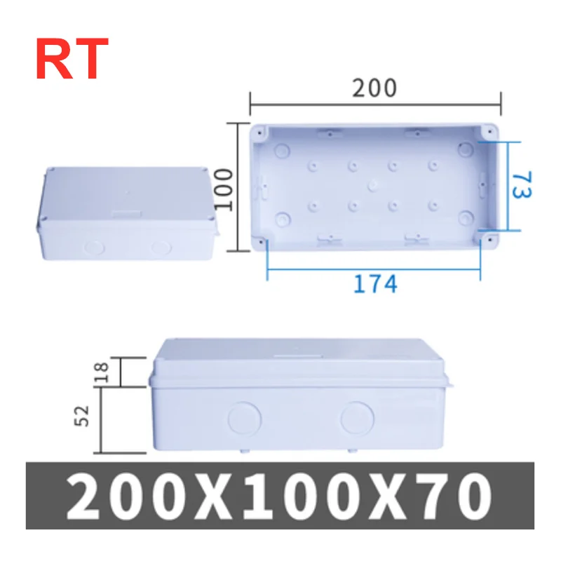 Variant: RT 200x100x70mm