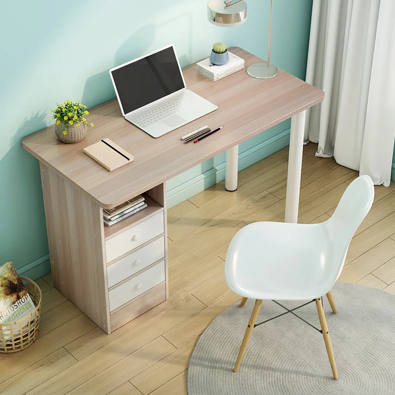 New Desk Computer Desk Desktop with Cabinet Household Desk Simple Writing Desk Student Study Notebook Small Desk Table Furniture