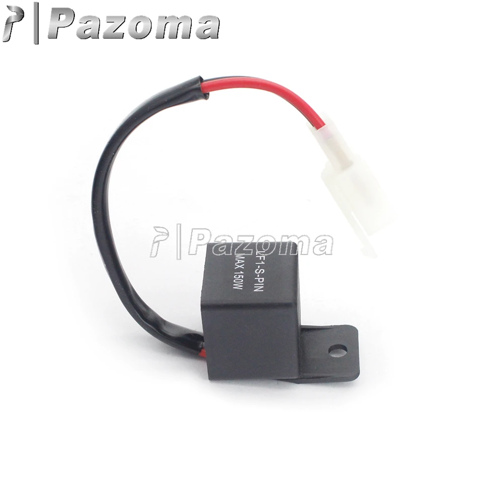 Motorcycle 2 Pin LF1-S-PIN LED Turn Light Flasher Relay For Honda Kawasaki Suzuki Yamaha Turn Signals Rate Control Blinkrelais