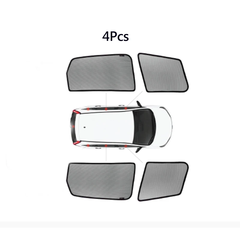 Variant: 4 window Sunshades