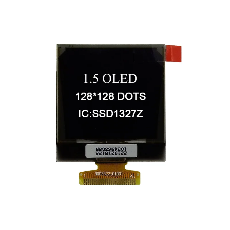 1.50 Inch OLED Module Resolution 128*128P OLED Display Module White Yellow SSD1327 25Pin