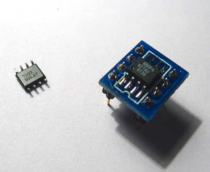 OPA627X2 Single naar Dual Op A - Diy Audio Electronics Projects recensie en prijs