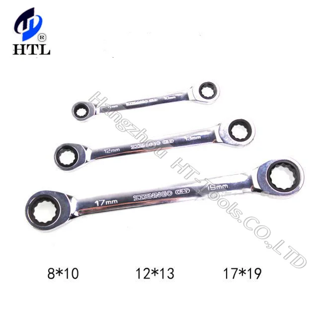 

Double end ratchet wrench labor-saving and fast dual use plum blossom open wrench auto protection auto repair hardware tools