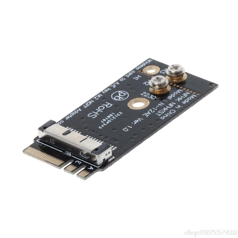 BCM94360CS2 BCM943224PCIEBT2 A/E Key M.2 Adapter Card Module 12+6 Pin Wireless WIFI Speed O14 20 Dropshipping