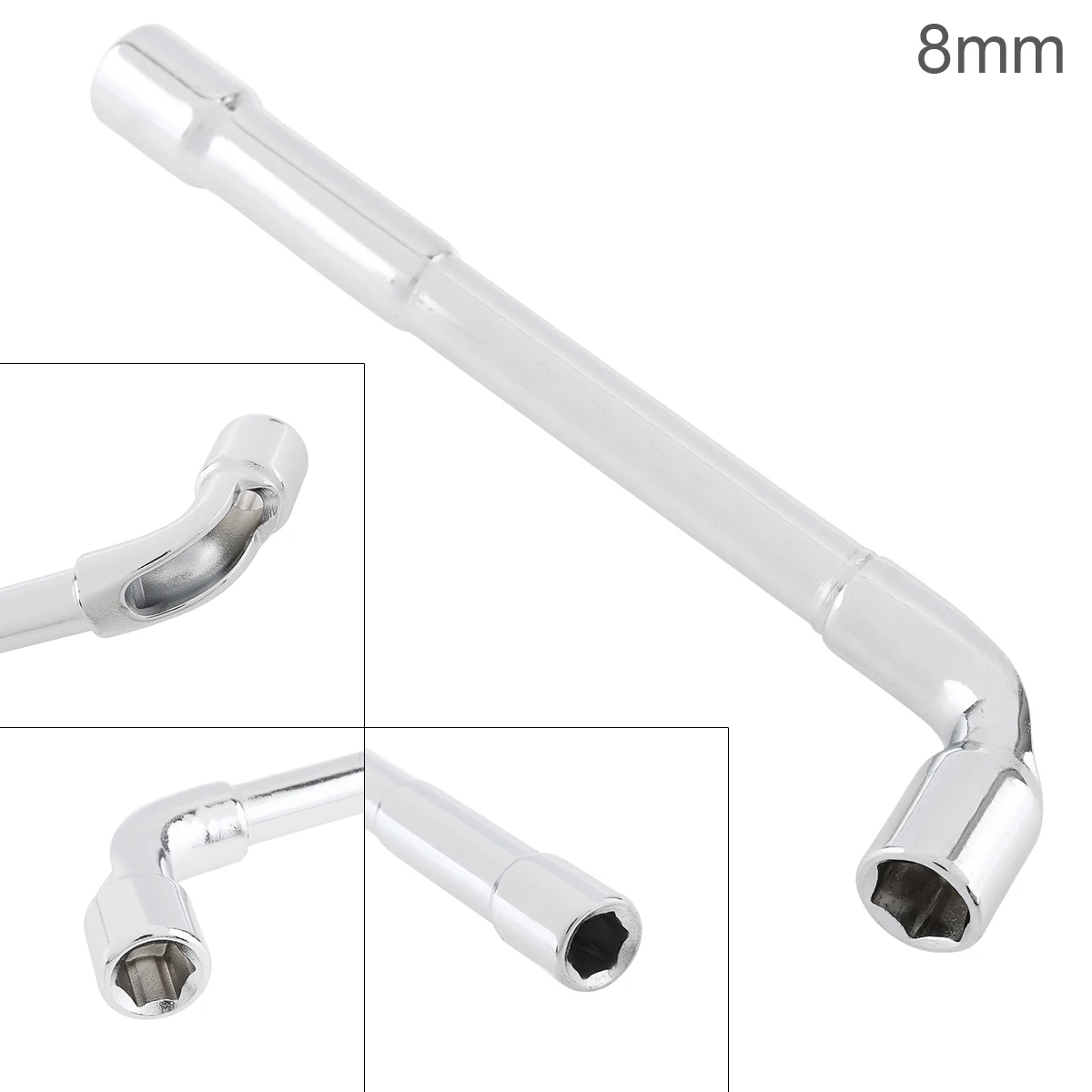 

6mm 7mm 8mm 9mm L-Shaped Universal Torque Socket Wrench Torque Key Wrench Spanner Bicycle Vehicle Car Repair Tools
