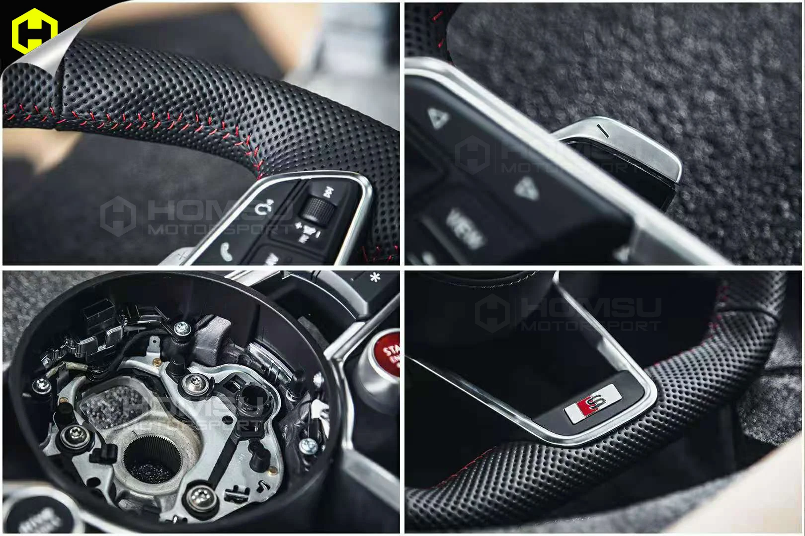 Carbon Fiber OEM Steering Wheels For audi MK3 TTRS TTS MK2 R8 Genuine Carbon Fiber OEM Steering Wheels For audi TT R8