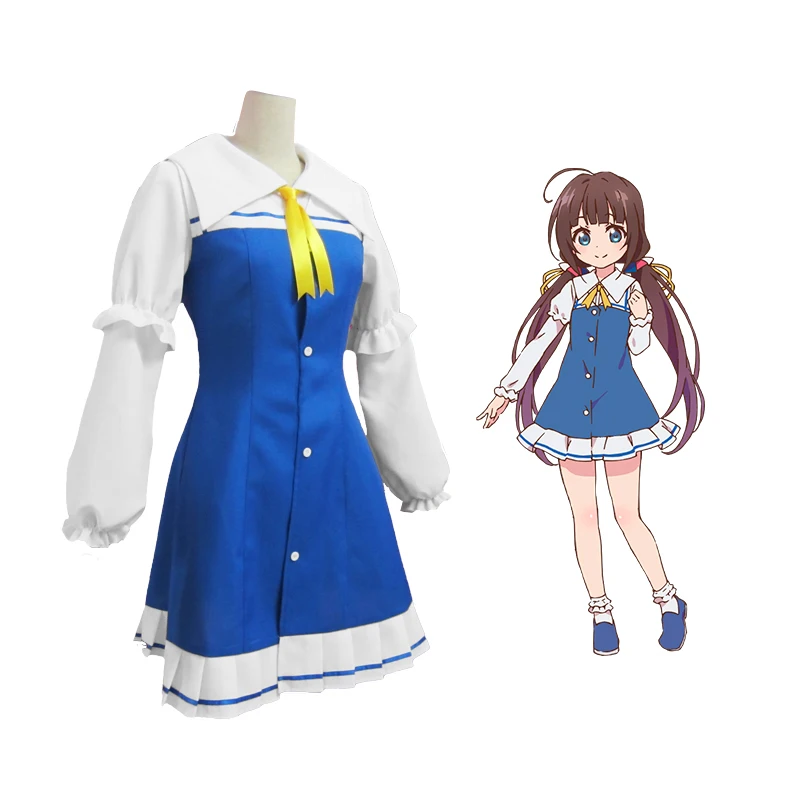 

The Ryuo's Work is Never Done! Ryuuou no Oshigoto! Ai Hinatsuru Outfit Dress Cosplay Costume