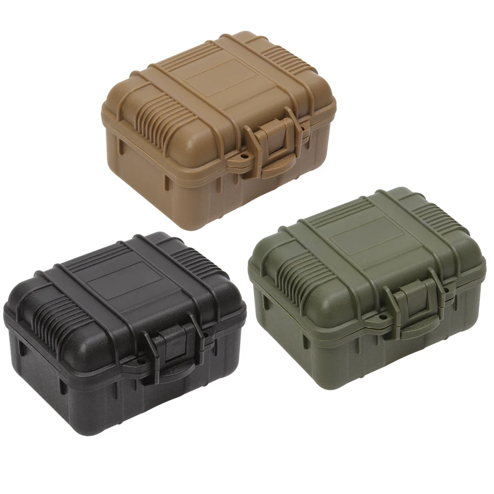 Hunting Sealed Waterproof Safety Ammo Box Storage Case Safety Protector Organizer Scope Sight Tool Box Paintball Container