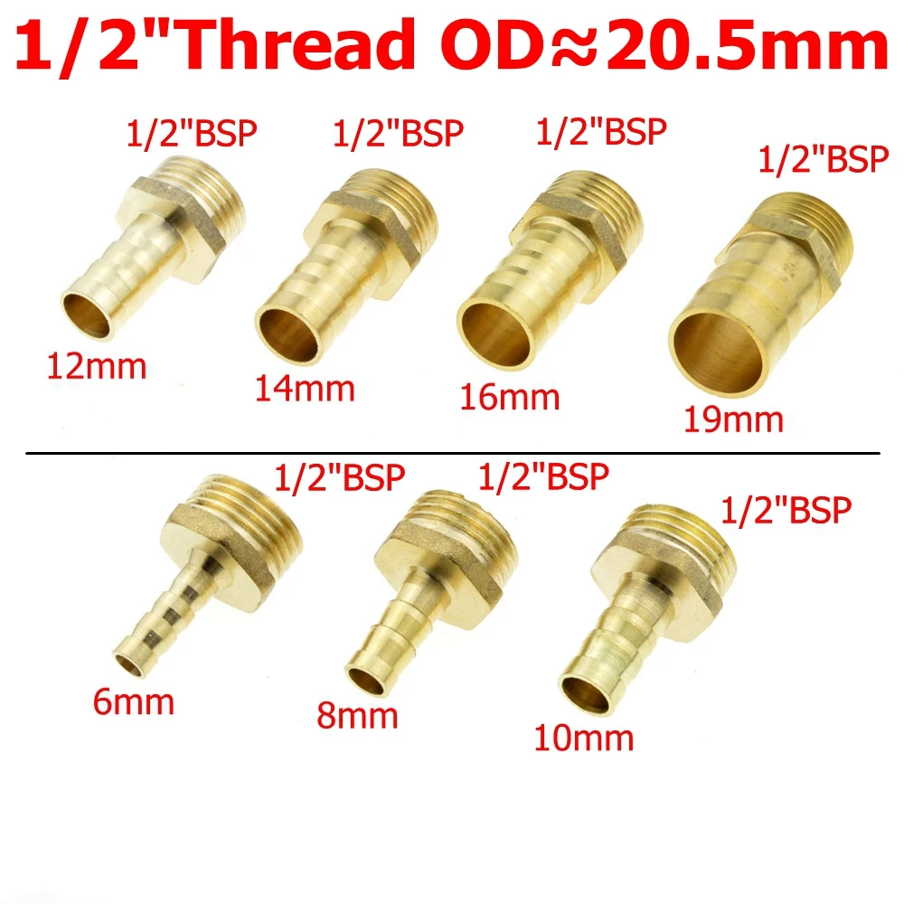 تركيب الأنابيب النحاسية 4 مللي متر 6 مللي متر 8 مللي متر 10 مللي متر 12 مللي متر 19 مللي متر خرطوم اذع الذيل 1/8 "1/4" 1/2 "3/8" BSP الذكور موصل مشترك النحاس المقرنة محول