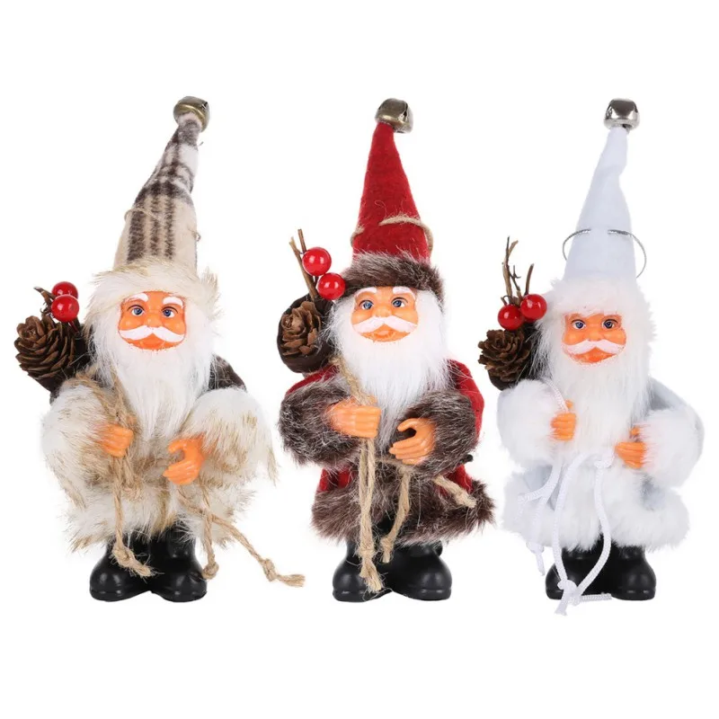 Christmas Santa Claus Doll Toys Christmas Figurine Holiday Decoration Ornaments Xmas Decoration For Home New Year Gifts 2022