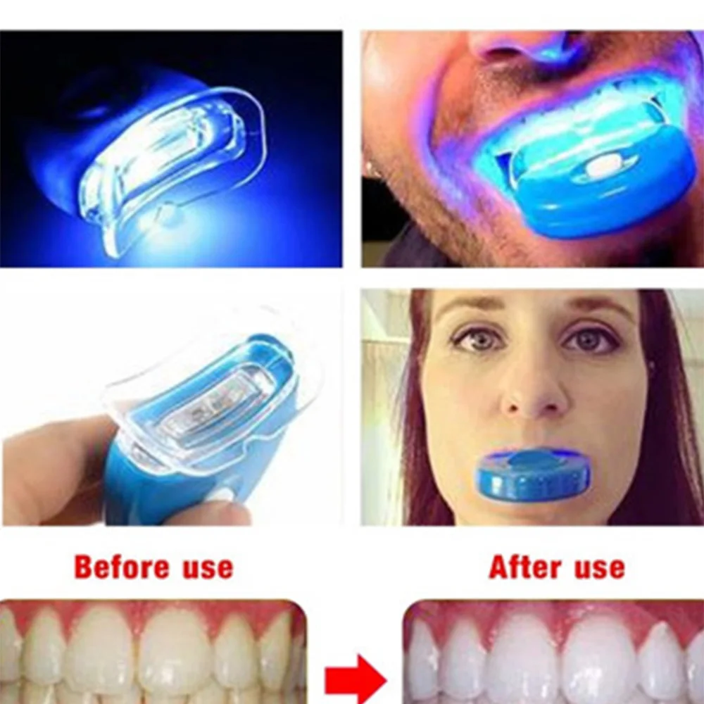 1 stücke Dental Zähne Bleaching Gebaut-In 5 Leds Lichter Beschleuniger Licht Mini Led Zähne Bleaching Lampe Zähne Bleichen laser