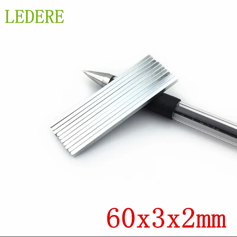 

10/20PCs 60x3x2mm square strip strong NdFeB magnets F60*3*2mm high strength magnets 60x3x2