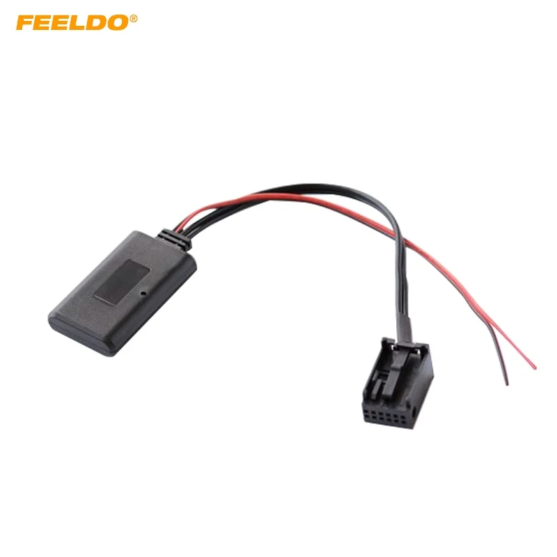 

FEELDO Car Aux-in Wireless Bluetooth Adapter Module Audio Receiver for Porsche CDR30/31/PCM CD/DVD Host AUX Cable #HQ3338