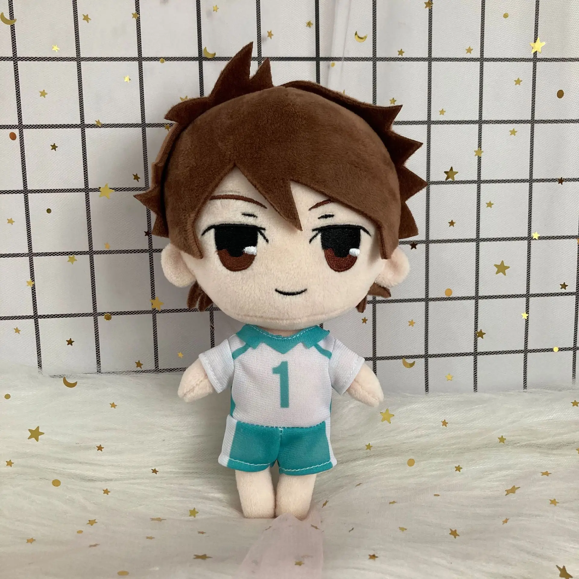 Peluche De Nishinoya Yu De 20 Cm – Figura Kawaii De Anime, Colgante Suave De Algodón PP, Decoración Y Regalo Para Fans De Haikyuu!!