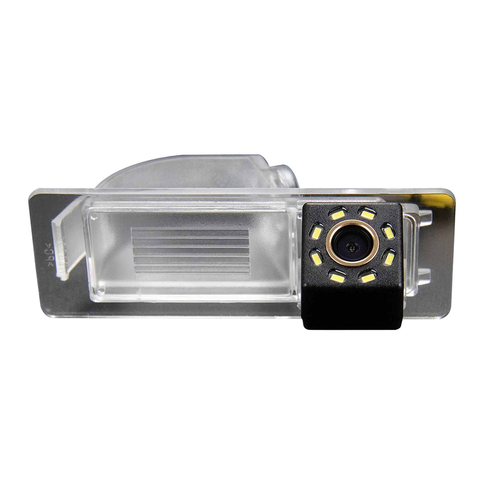 Misayaee Car Rear View Reverse Parking Camera Golden 8 Led for Skoda Rapid   Jett a Santana 2013 -2015 Night Vision Waterproof