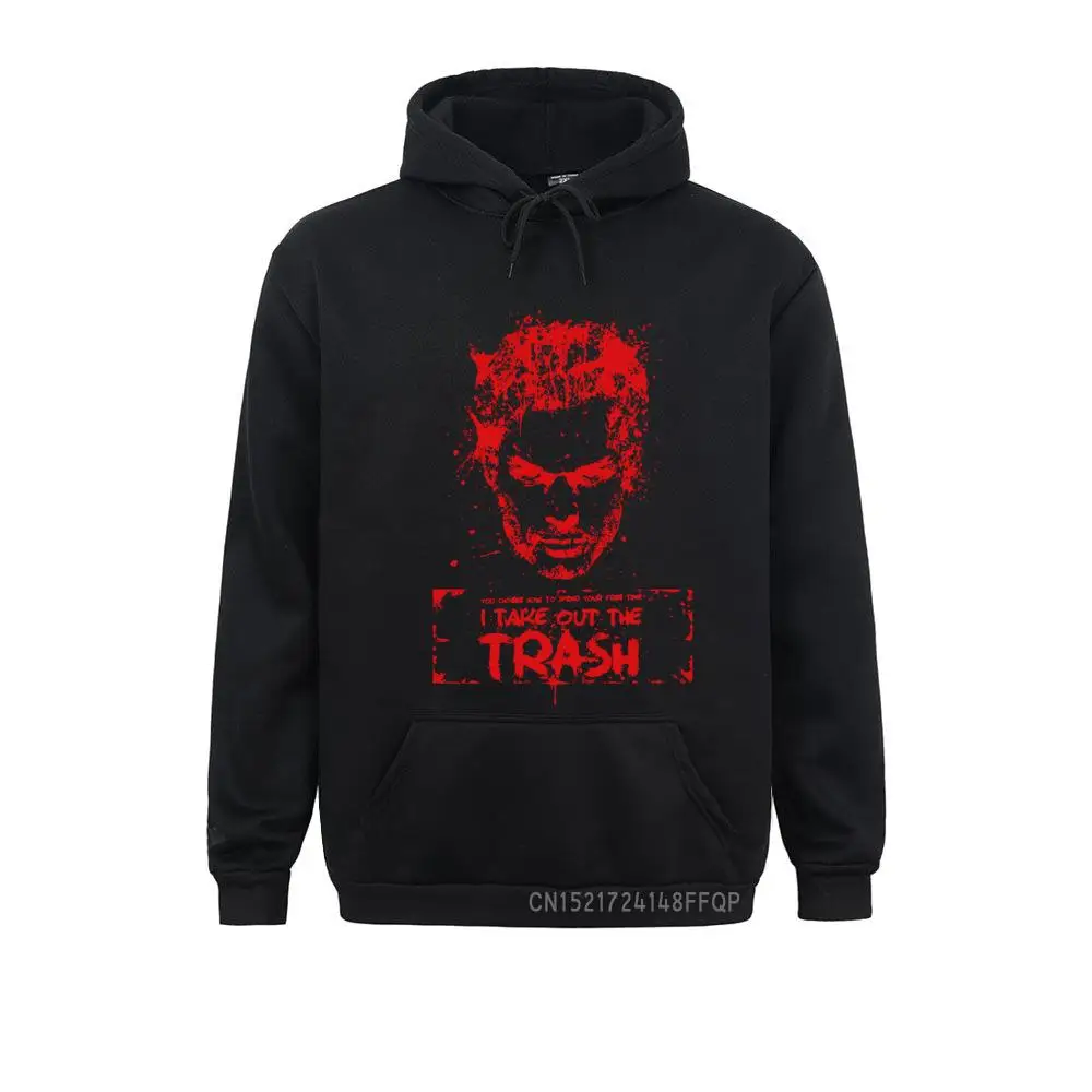 Dexter Pullover Men Anime Sweatshirt I Take Out The Trash Guys Basic Clothes Long Sleeve Hoodie Street Style Graphic Warm