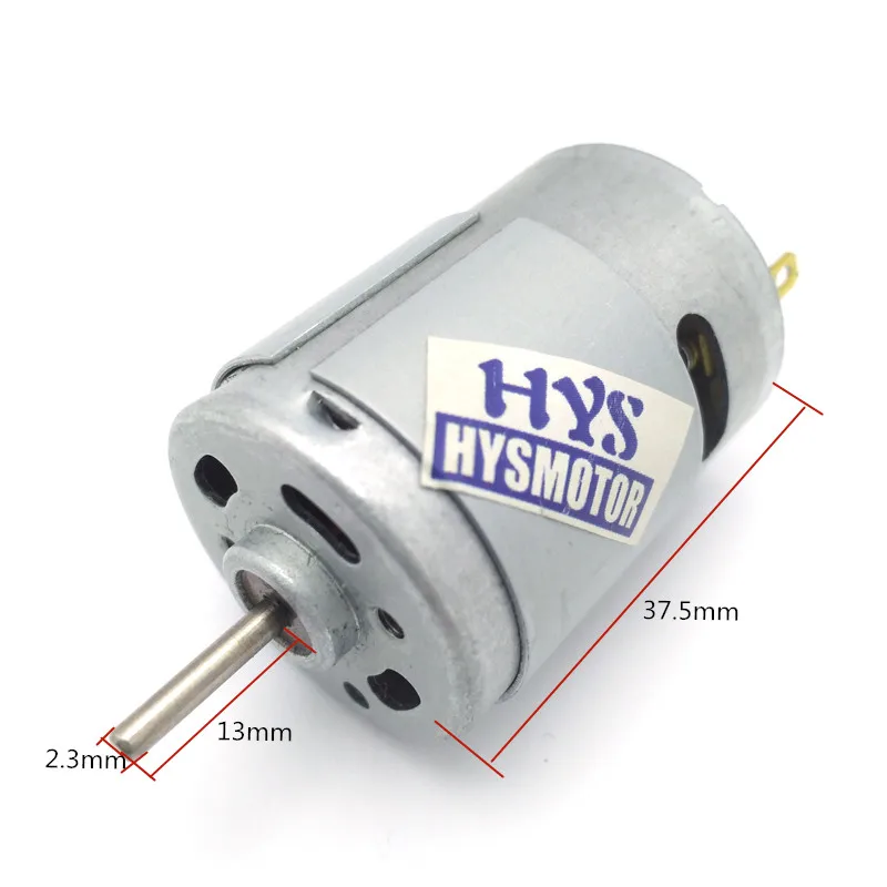 385 DC Motor Electric 12V 24V High Speed 4000rpm 8000rpm PWM Reversed Forward Micro Moteur DIY Model Toy Fan Boat Model RS385