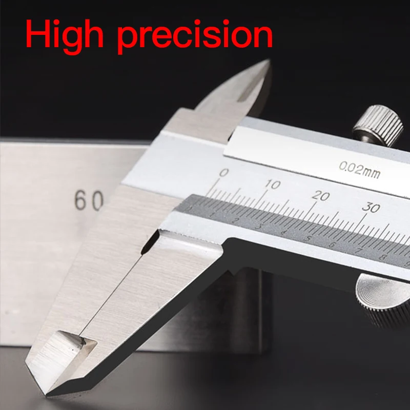 Wysoka precyzja noniusz suwmiarka 150 200 300 500mm ze stali nierdzewnej Laser Scale Vernier narzędzie pomiarowe mikrometr cyfrowy linijka