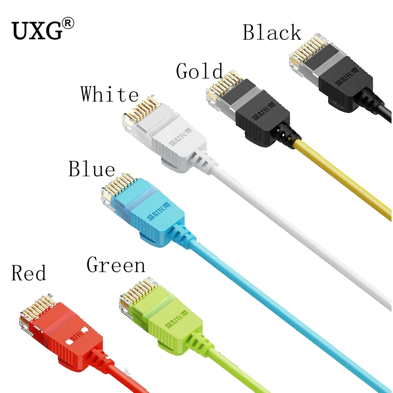 Cat 6 Ethernet cable 1000M Ultrafine Cat 6 UTP Ethernet Patch Cable  RJ45 Computer XBox Networking LAN Cords