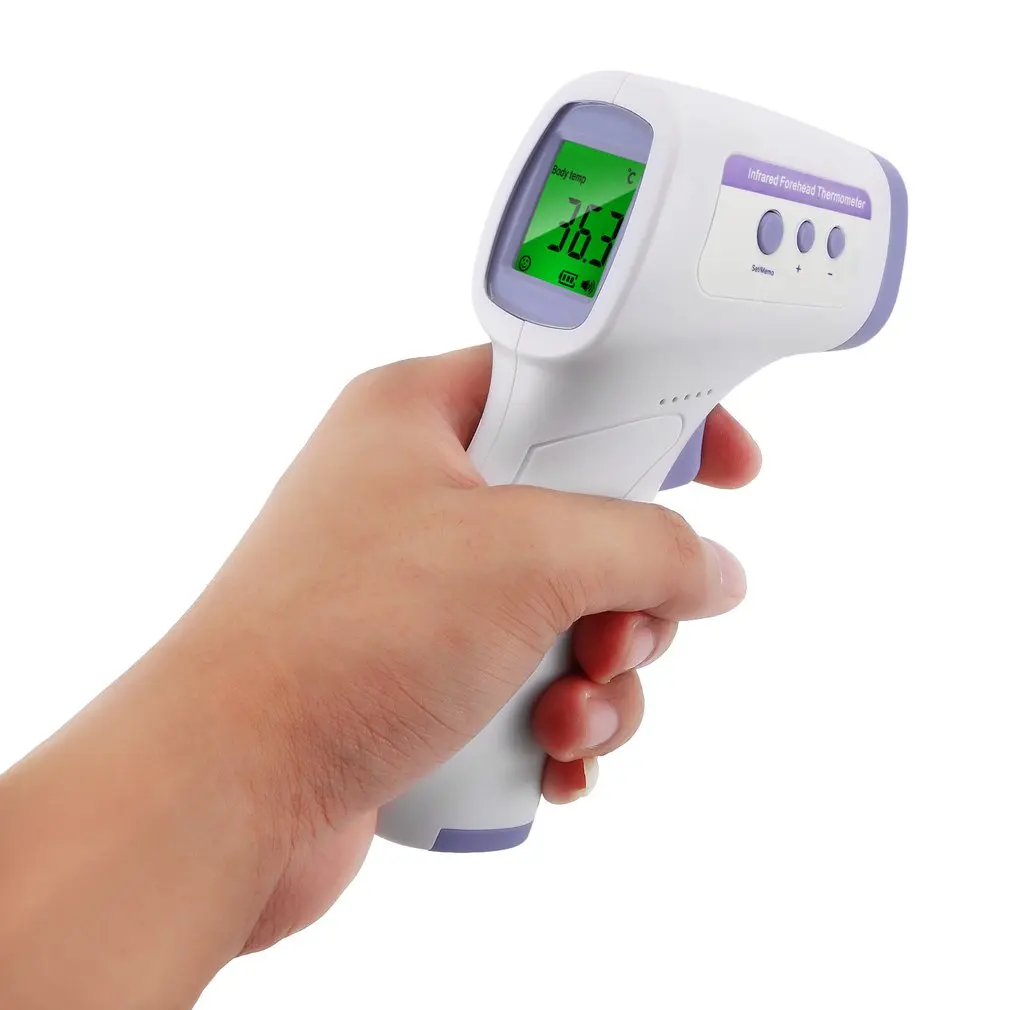 2022 Infrared Thermometer Forehead Body Non-Contact Thermometer Baby Adults Outdoor Home Digital Infrared Fever Ear Thermometer