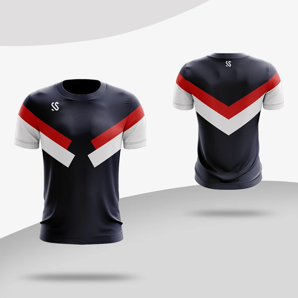 2021 Pop Baminton Sportwear Full Sublimated Team Name and Numbers Make Your Own T-shirts Breathable Soft Quick-dry Street Shirts