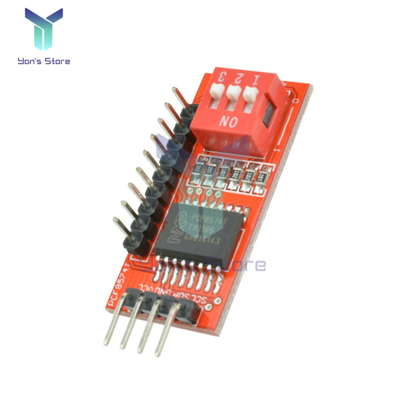 Diymore PCF8574 PCF8574T carte d'extension IO extenseur d'e/s Module de développement d'évaluation I2C niveau haut bas pour Arduino