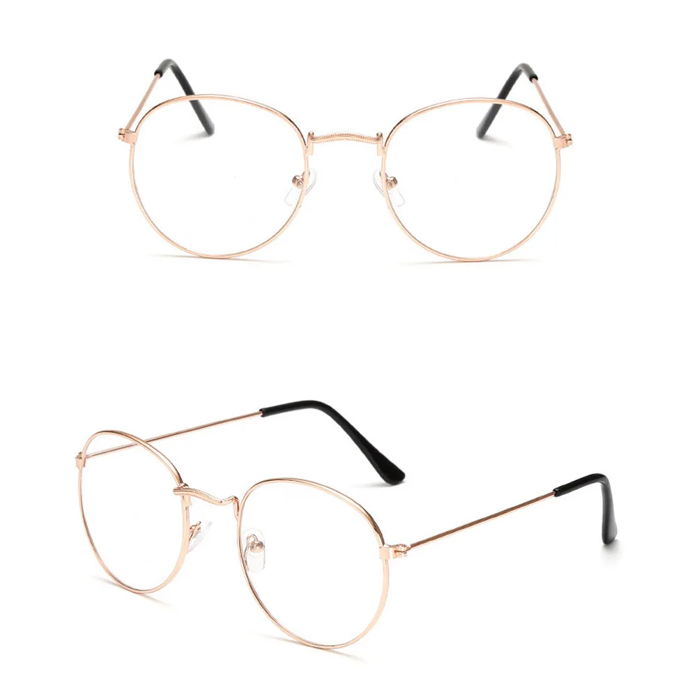 

Women'S Retro Round Reading Glasses Fashion Round Presbyopia Glasses Men'S Farsighted Eye Frame Decorative Glasses.