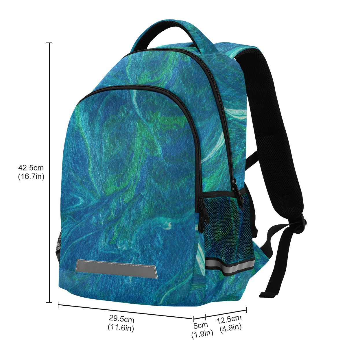 Men Women Backpack Large Capacity Marble school bags for college students Laptop Backpack Boys Girls Teenager School Bag Travel