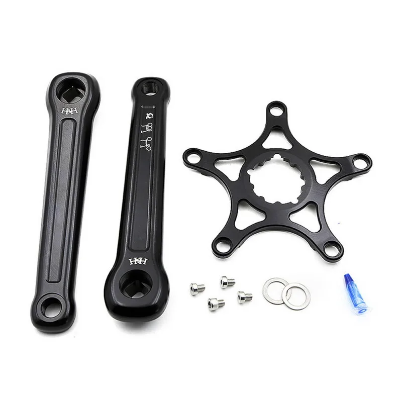 H&H crank folding bicycle universal BCD130MM length 170mm crankset for brompton birdy