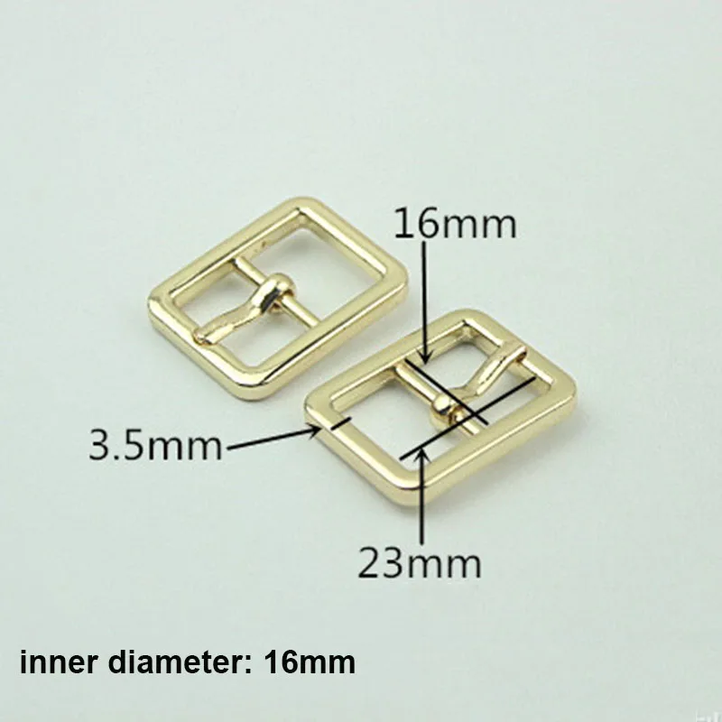 1pcs Metal Square Shape Belt Buckle Adjustable Buckle for Webbing Leather Craft Bag Strap Belt Garment Luggage DIY Accessory