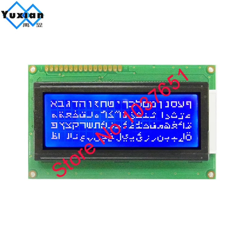 LCD  Display 2004 20x4  Hebrew Font language