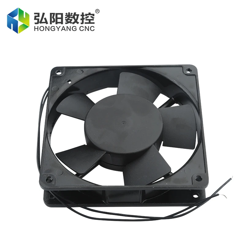 AC 220V Fan Cooler Fan 110mm 120mm PC Radiator Fan Industrial Chassis Cabinet Cooling Motor Cooling Fan Inverter CNC Machine Fan